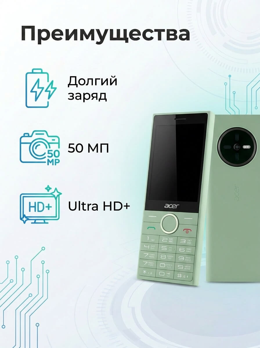 Результат генерации карточки преимуществ