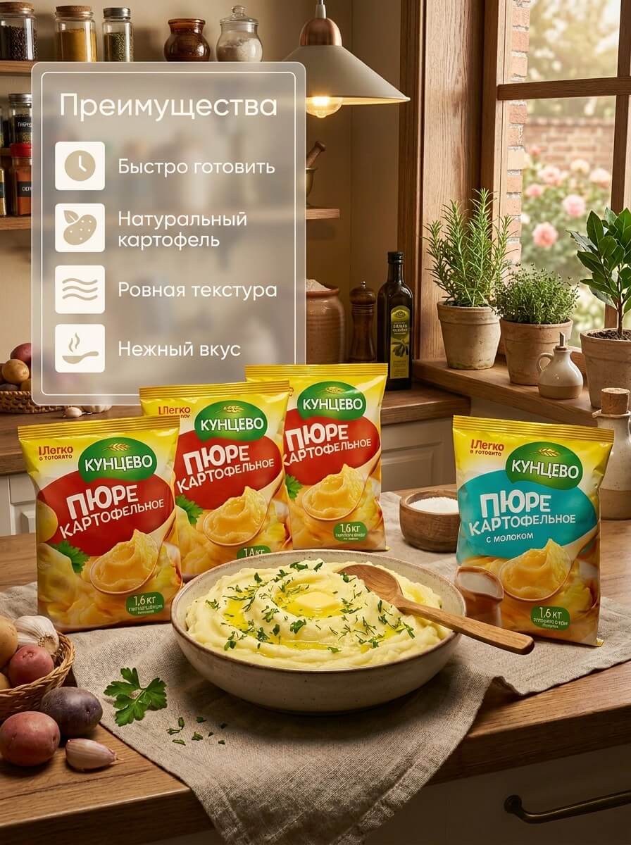 Референс стиля для карточки блюда